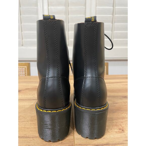 Dr. Martens Leona Women's Vintage Smooth Leather Heeled Boots Size 8 US 37 NWOB - Picture 9 of 12